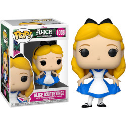 Figurine - Pop! Disney - Alice in Wonderland - Alice Curtsying - N° 1058 - Funko