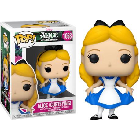 Figurine - Pop! Disney - Alice in Wonderland - Alice Curtsying - Funko