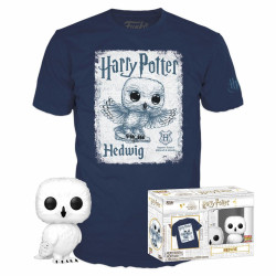 Pack POP & Tee - Harry Potter - Figurine Pop! & T-Shirt - Hedwig - Funko