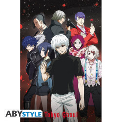 Poster - Tokyo Ghoul - Groupe - 91.5 x 61 cm - ABYstyle