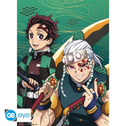 Poster - Demon Slayer - Tanjiro & Tengen - 52 x 38 cm - GB eye