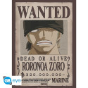 Poster - One Piece - Wanted Zoro - 52 x 38 cm - GB eye