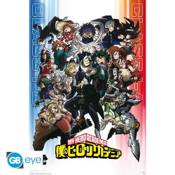 Poster - My Hero Academia - Classe 1-A vs 1-B - 61 x 91 cm - GB eye