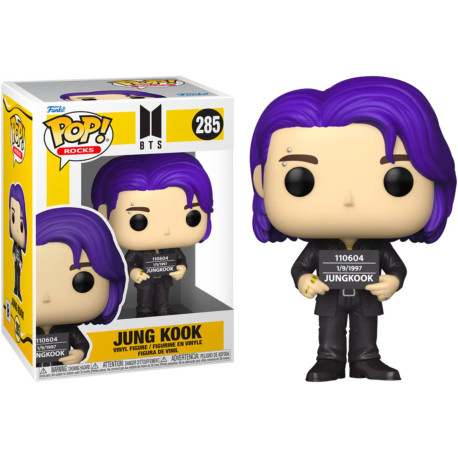 Figurine - Pop! Rocks - BTS - Jungkook - N° 285 - Funko