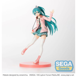 Figurine - Vocaloid - Hatsune Miku - SPM Ribbon Girl - SEGA