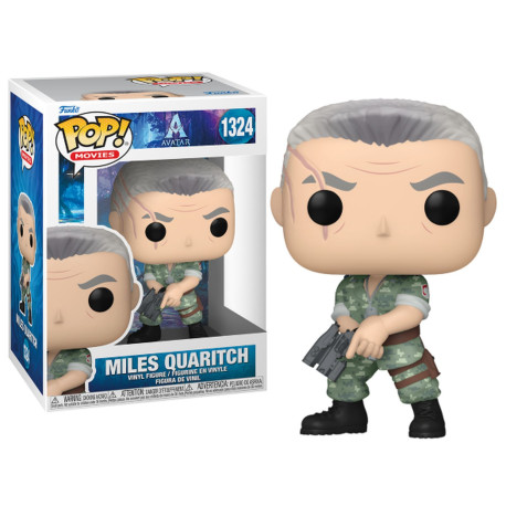 Figurine - Pop! Movies - Avatar - Miles Quaritch - N° 1324 - Funko