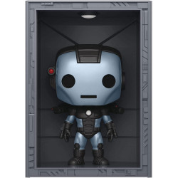 Figurine - Pop! Marvel - Deluxe - Hall of Armor Iron Man Model 11 - N° 1037 - Funko