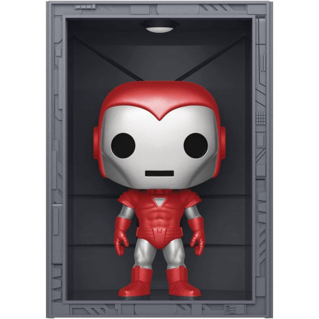 Figurine - Pop! Marvel - Deluxe - Hall of Armor Iron Man Model 8 - N° 1038 - Funko