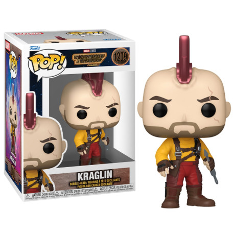 Figurine - Pop! Marvel - Les Gardiens de la Galaxie vol.3 - Kraglin - N° 1209 - Funko