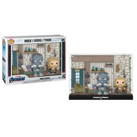 Figurine - Pop! Moment - Marvel - Avengers Endgame - Deluxe Thor's House - N° 05 - Funko