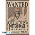Poster - One Piece - Wanted Ace - 91.5 x 61 cm - ABYstyle