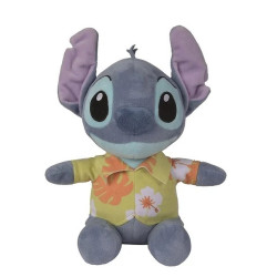 Peluche - Disney - Lilo & Stitch - Stitch Hawaii Jaune - 25 cm - Simba