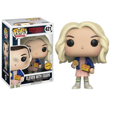 Figurine - Pop! TV - Stranger Things - Eleven (Chase) - N° 421 - Funko