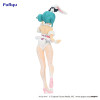 Figurine - Vocaloid - Hatsune Miku - Bicute Bunnies White Rabbit Baby Pink ver. - Furyu