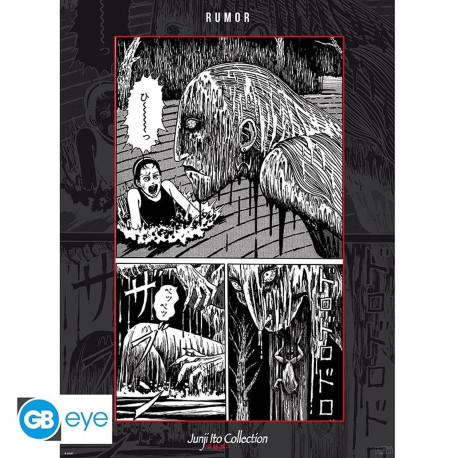 Poster - Junji Ito - Fuchi - 52 x 38 cm - GB eye