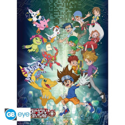 Poster - Digimon - Digimonde - 52 x 38 cm - GB eye