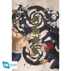 Poster - Jujutsu Kaisen - Tokyo vs Kyoto - 91.5 x 61 cm - ABYstyle