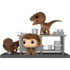 Figurine - Pop! Movies - Jurassic Park - Moment Tim & Velociraptors - N° 1199 - Funko