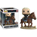 Figurine - Pop! Rides - The Witcher - Geralt and Roach - N° 108 - Funko