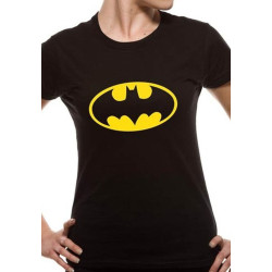 T-Shirt - DC Comics - Batman - Logo Girl - Indiego