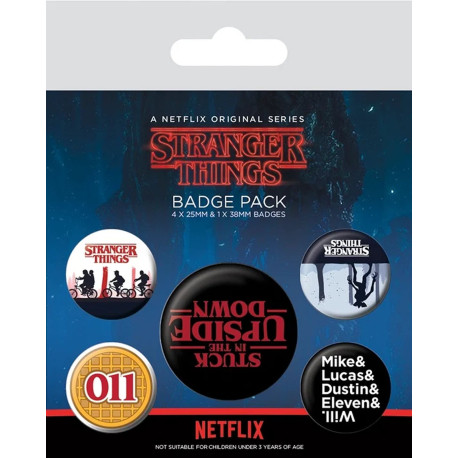 Badge - Stranger Things - Upside Down - Pyramid International