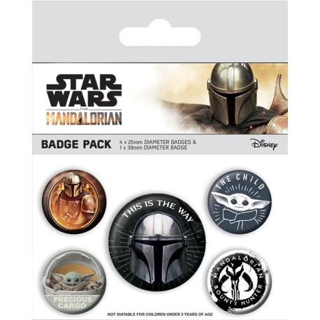 Badge - Star Wars The Mandalorian - This is the Way - Pyramid International