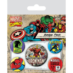 Badge - Marvel - Iron Man - Pyramid International