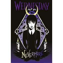 Poster - Mercredi - Ravens - 61 x 91 cm - Pyramid International