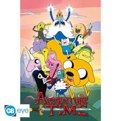 Poster - Adventure Time - Groupe - 91.5 x 61 cm - GB eye