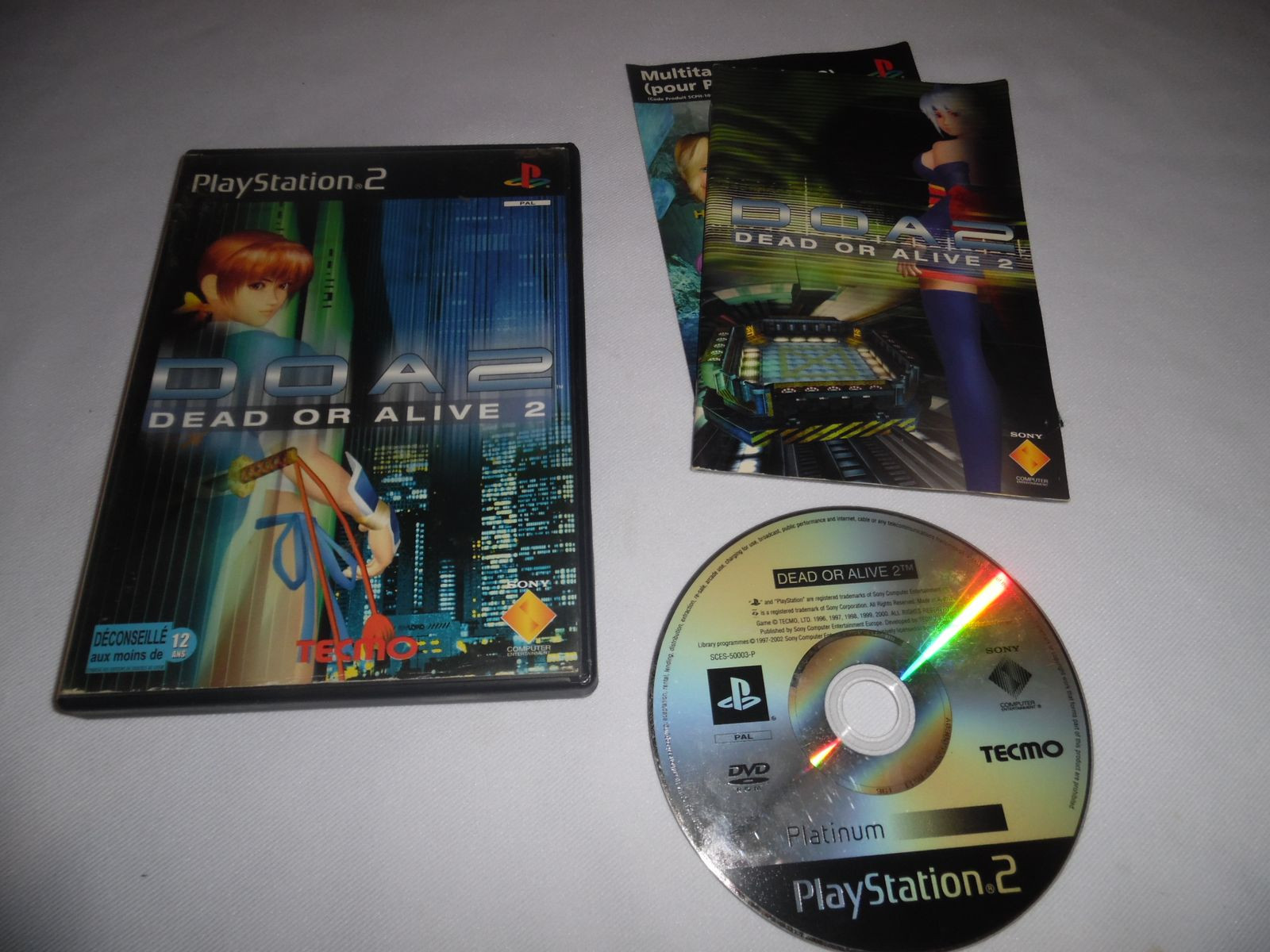 Dead Or Alive 2 – PS2 – PAL – Bon état – Jeu D'action/aventure