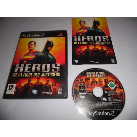 Jeu Playstation 2 - Héros de la Ligue des Justiciers - PS2