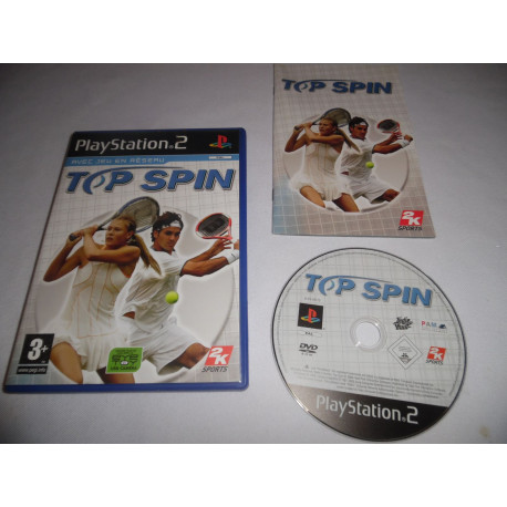 Jeu Playstation 2 - Top Spin - PS2