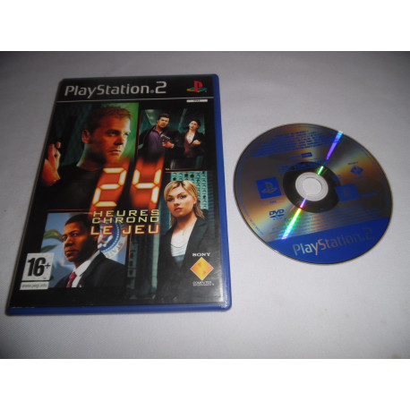 Jeu Playstation 2 - 24 Heures Chrono: Le Jeu (Blue Disc) - PS2