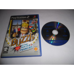Jeu Playstation 2 - Buzz! Le Plus Malin Des Français (Blue Disc) - PS2
