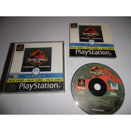 Jeu Playstation - Jurassic Park Le Monde Perdu (Platinum) - PS1