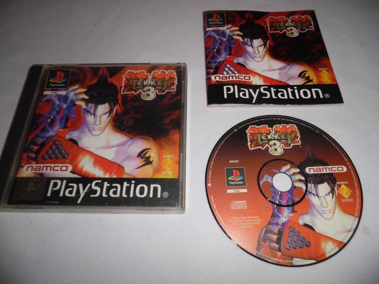 Jeu Playstation 1 PS1 VF Tekken 3 avec notice Envoi rapide et suivi