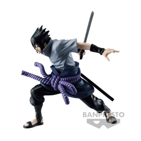 Figurine - Naruto Shippuden - Vibration Stars - Uchiha Sasuke - Banpresto