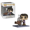 Figurine - Pop! Harry Potter - Deluxe Harry Pushing Trolley - N° 135 - Funko