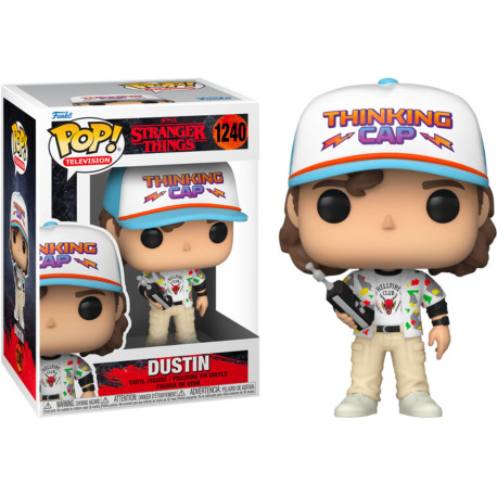 Figurine - Pop! TV - Stranger Things - Dustin (Saison 4) - N° 1240 - Funko