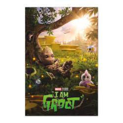 Poster - Marvel - Je s'appelle Groot - Chill Time - 61 x 91 cm - Grupo Erik
