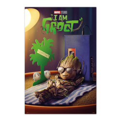 Poster - Marvel - Je s'appelle Groot - Get your Groot on - 61 x 91 cm - Grupo Erik