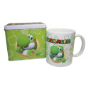 Mug / Tasse - Nintendo - Super Mario - Yoshi + tirelire en métal - Monogram