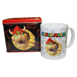 Mug / Tasse - Nintendo - Super Mario - Bowser + tirelire en métal - Monogram