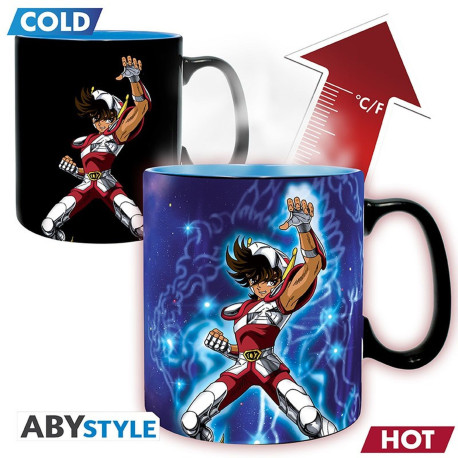 Mug / Tasse - Saint Seiya - Thermique - Pégase vs Pope - 460 ml - ABYstyle