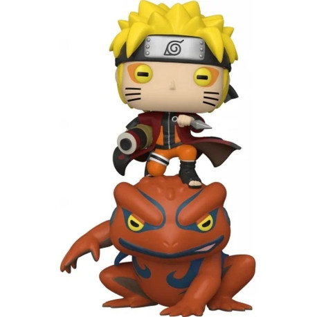 Figurine - Pop! Rides - Naruto Shippuden - Naruto on Gamakichi - N° 106 - Funko