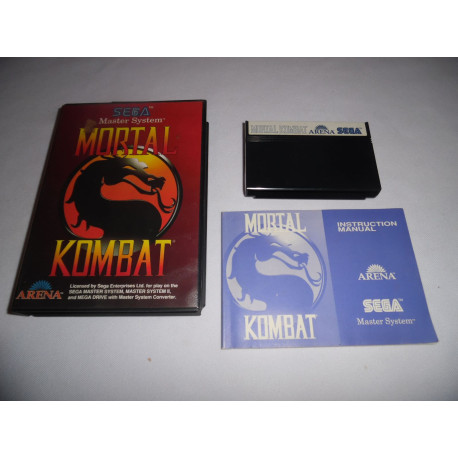Jeu Master System - Mortal Kombat - MS