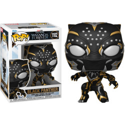 Figurine - Pop! Marvel - Black Panther Wakanda Forever - Black Panther - N° 1102 - Funko