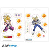 Stickers - Dragon Ball Z - Gohan & Trunks - 2 planches de 16x11 cm - ABYstyle