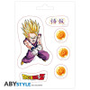 Stickers - Dragon Ball Z - Gohan & Trunks - 2 planches de 16x11 cm - ABYstyle