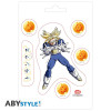 Stickers - Dragon Ball Z - Gohan & Trunks - 2 planches de 16x11 cm - ABYstyle